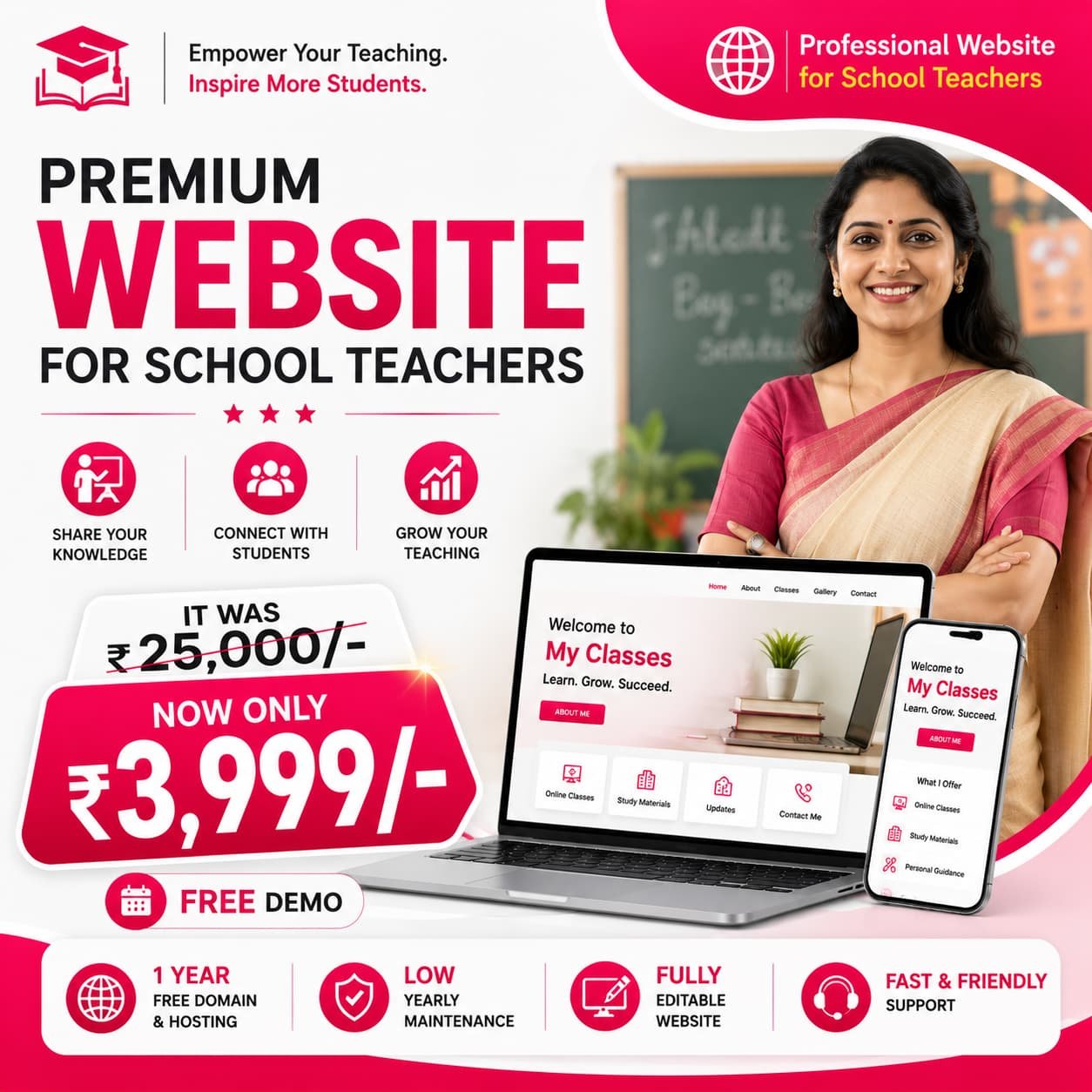 Website Development Offer 009 - Omega Prime Solutions, IT Company Wayanad