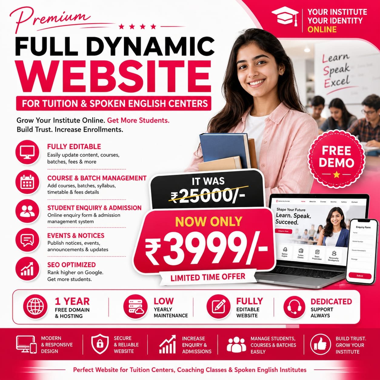 Website Development Offer 011 - Omega Prime Solutions, IT Company Wayanad