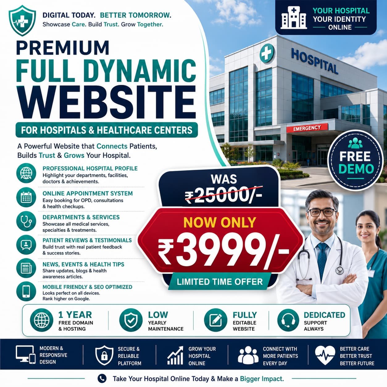 Website Development Offer 012 - Omega Prime Solutions, IT Company Wayanad