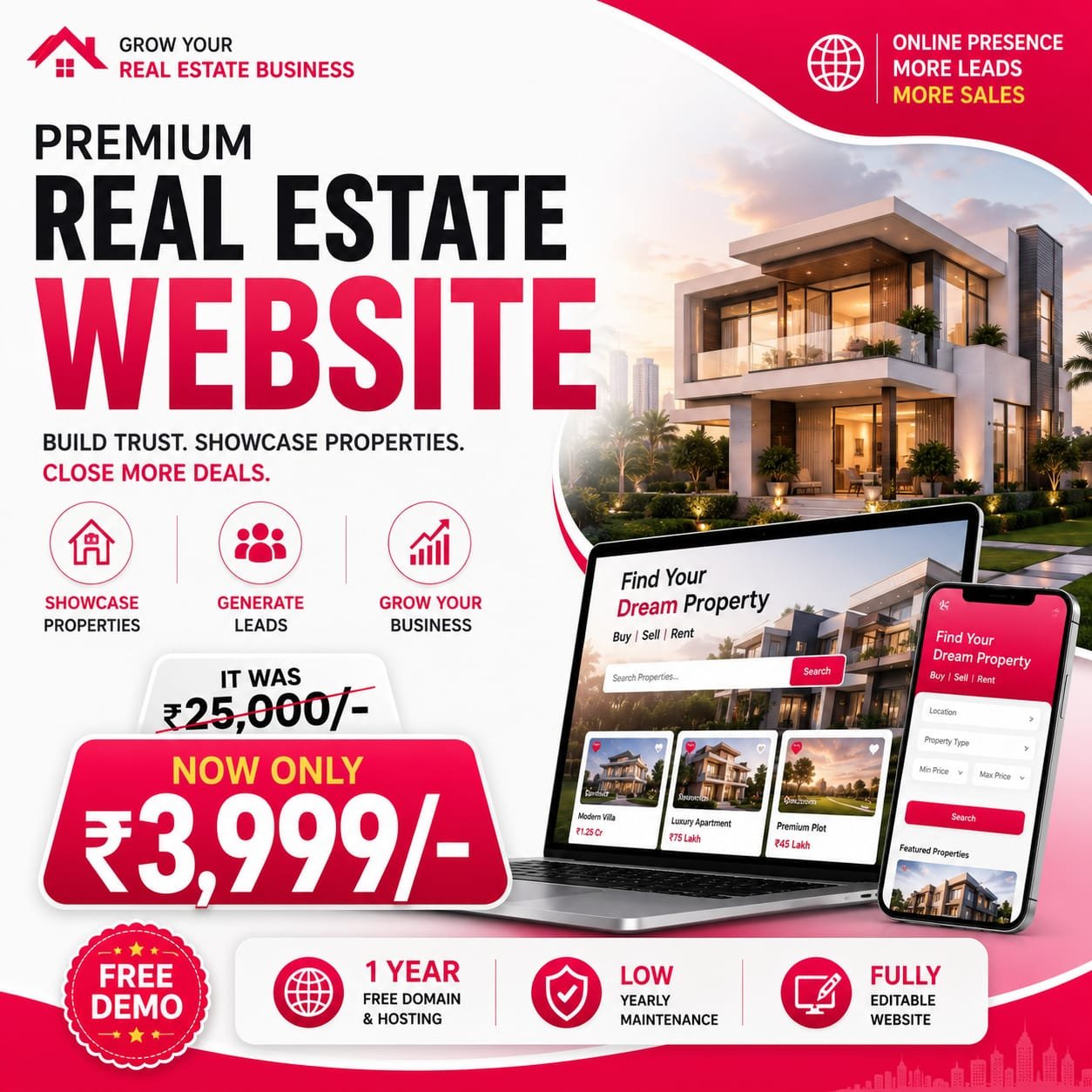 websites Offer 004 - Omega Prime Solutions, IT Company Wayanad
