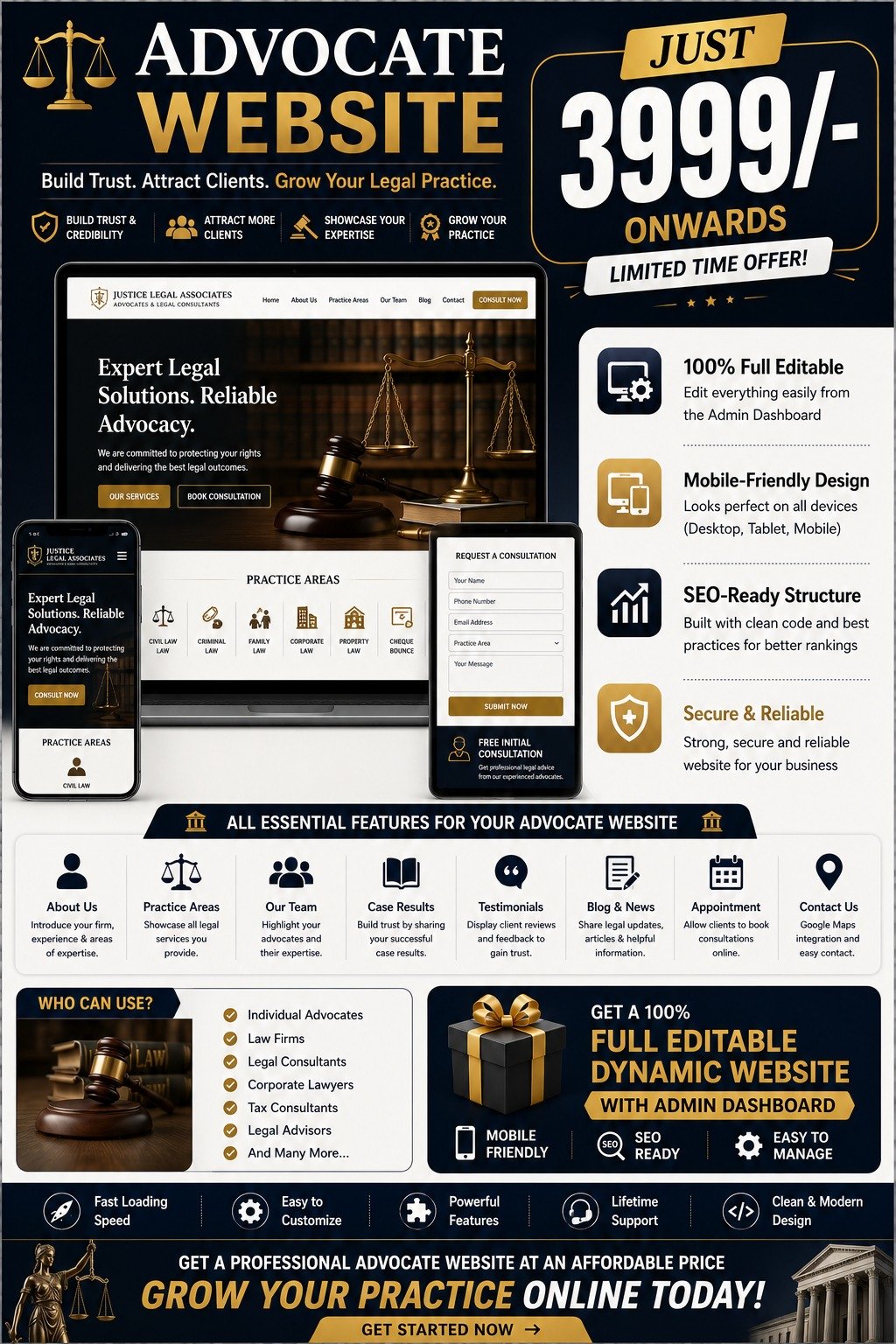Dyanamic Websites Offer 007 - Omega Prime Solutions, IT Company Wayanad