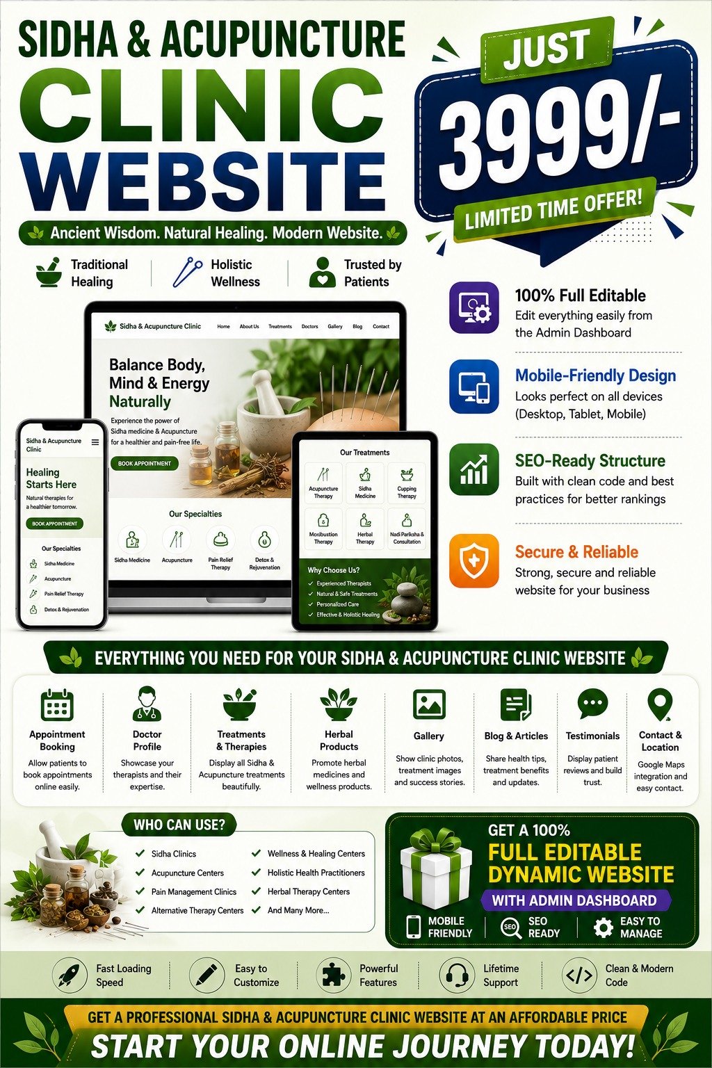 Dyanamic Websites Offer 011 - Omega Prime Solutions, IT Company Wayanad